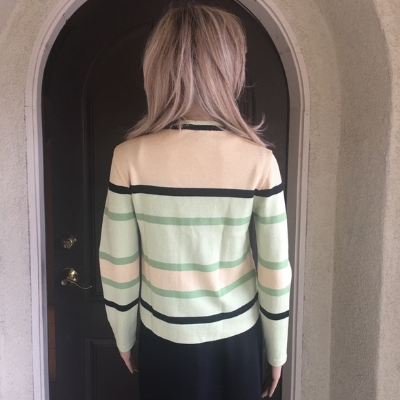 St. John sport sweater/sleeveless top/green size P - Picture 5 of 8